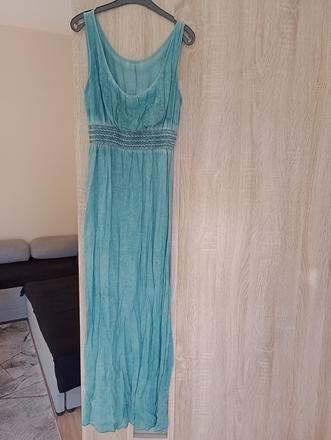 Tyrkysové maxišaty, m