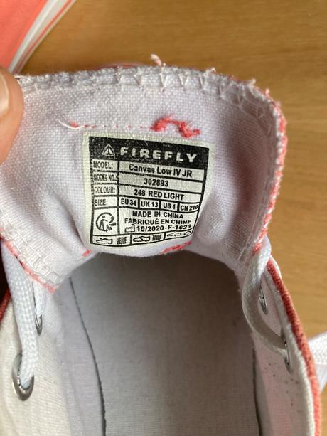 Plátenky firefly v. 34 (21 cm), firefly,34