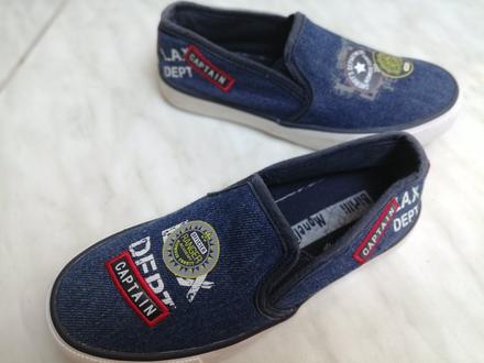 Platenky modrosede pre chlapcov vel. 30, 30