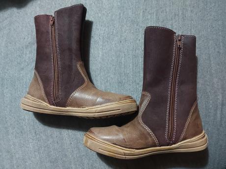 Vysoke teple cizmy nove, slovobuv,32