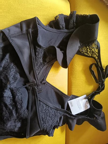 Plavky čierne dámske xl, xxl, celé, 42 / 44 / xl / xxl