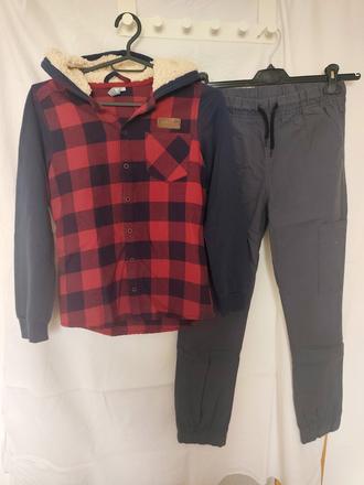 Chlapčenský outfit 2 kusy- mikina, nohavice, next,146