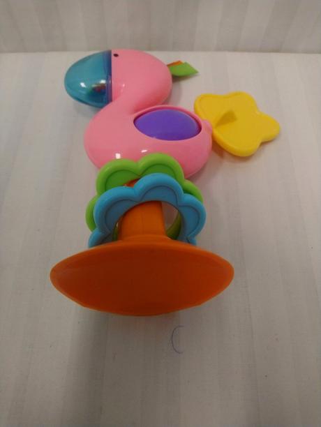 Interaktívna prísavka plameniak, fisher price 22cm, 