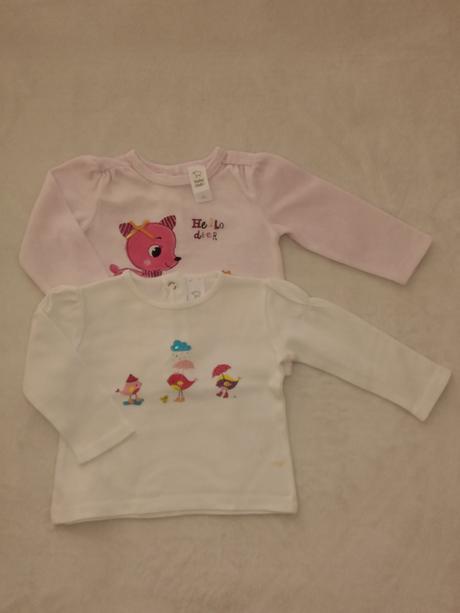 Tričká dl. rukáv v. 68, baby club,68