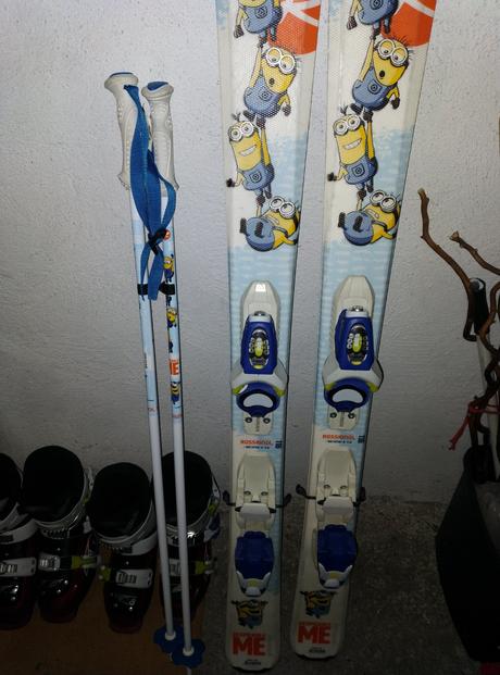 Detsky lyziarsky set, rossignol,110-119 cm