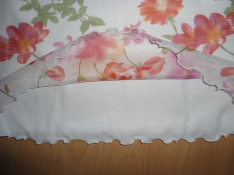 Damske kvietkovane tricko, s