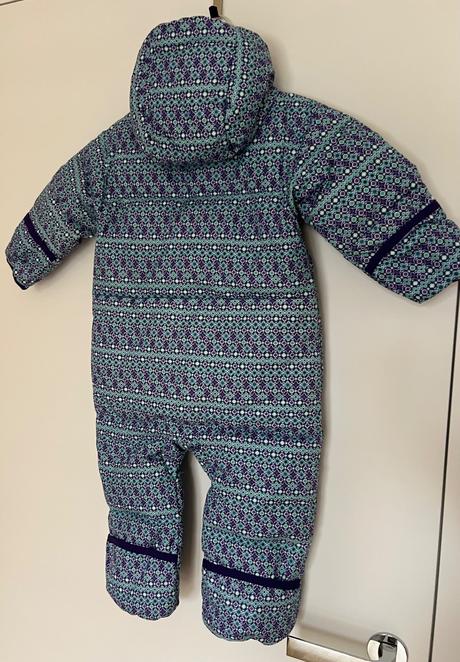 Kvietkový zimný overal columbia veľ. 80 (12-18m), columbia,80