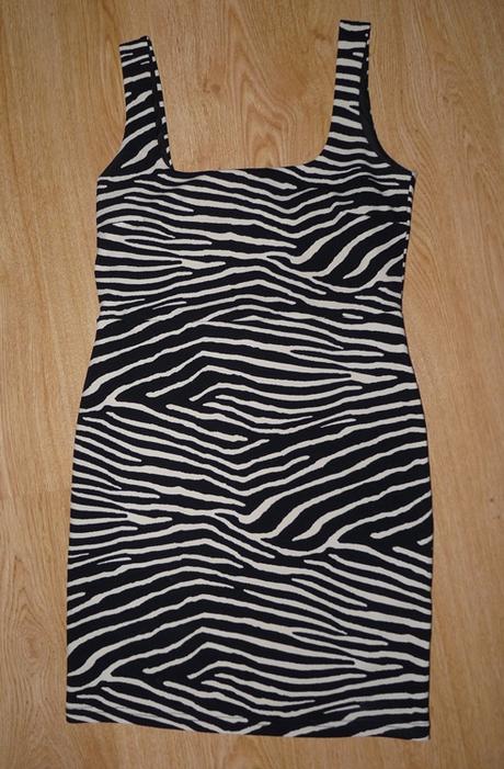 Dvojfarebné šaty, h&m,m