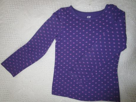 Balík 4 kusov tričiek pre dievčatko vel.98/104, 104–116