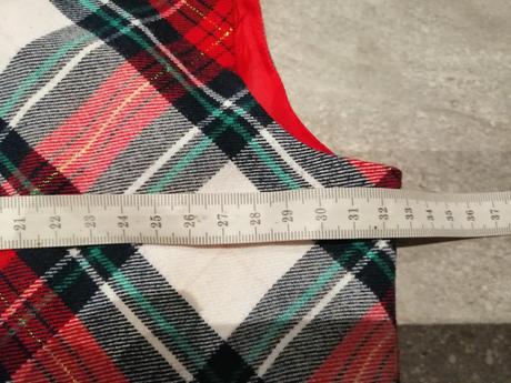 Dievčenské šaty káro ham, v128, 7-8r, h&m,128