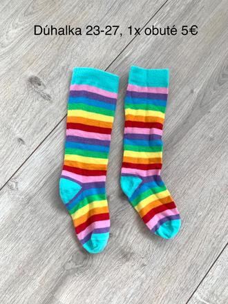 Ponožky duhalka, 23
