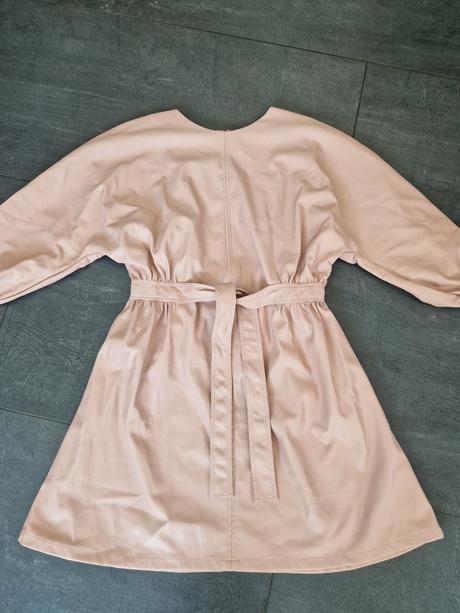 Koženkové šaty, mohito,m