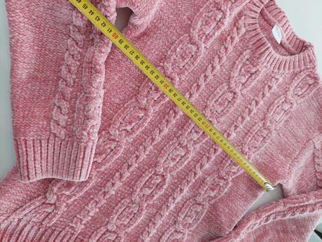 Mäkučký teplý predĺžený pulóver, f&f,152