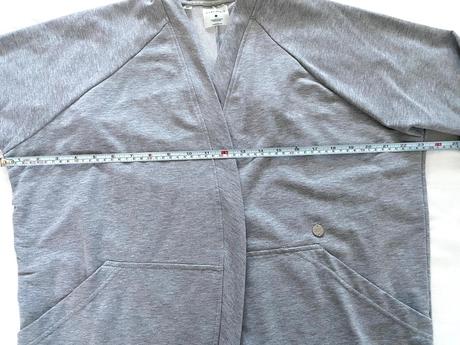 Sivá mikina/kardigan myprotein veľkosť s nadroz, 