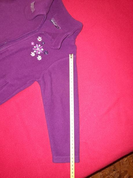 Flísová mikina na donosenie, okay,98