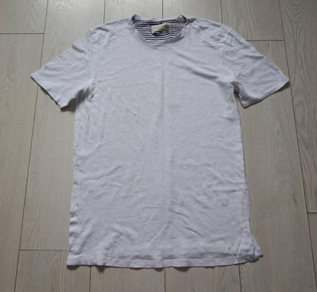 Pánske ľanové tričko zara, zara,l