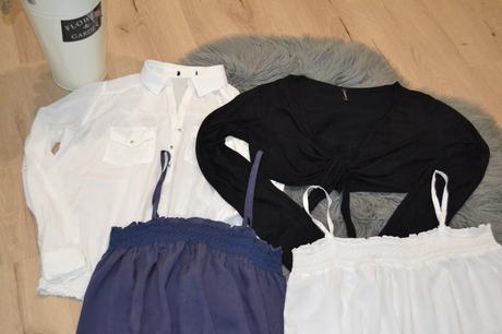 Balík dámskych blúzok 4ks/7e, veľkosť l, l