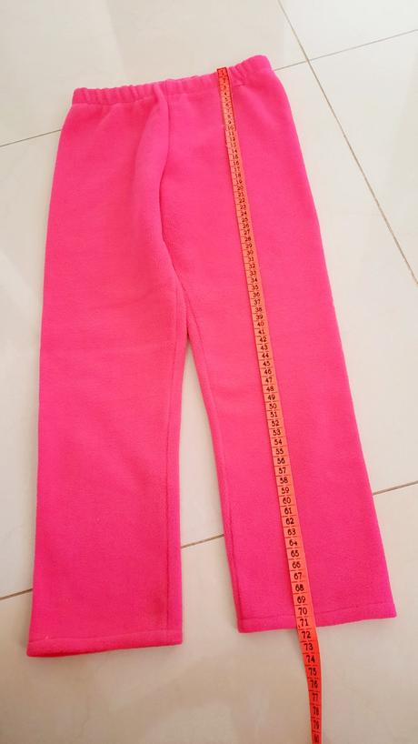 Flaušové teplaky, 140