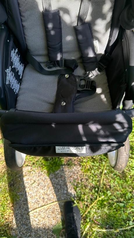 Dvojkombinácia kočíku zn. nico bebetto - limitovan, bebetto,bebetto nico