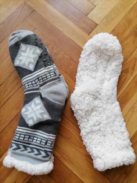 Ponožky s ovčou vlnou-nenosené len opraté, 38