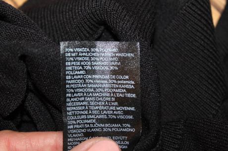 Úpletové tričko h&m v. s, h&m,s