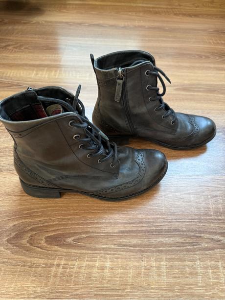 Koženné čižmy, tamaris,37