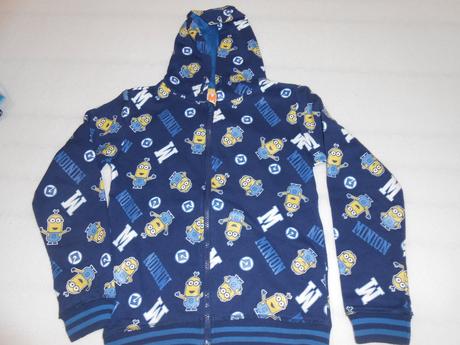 Chlapcenska mikina s kapucňou, velkost 134, 134