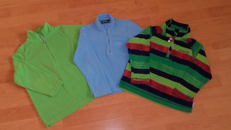 3 flísové mikinky, etirel,104