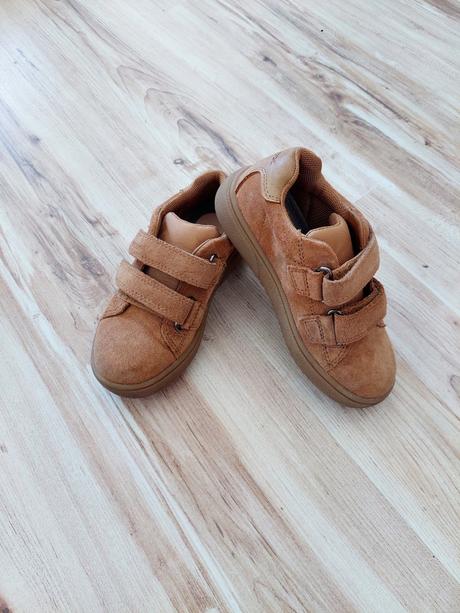 Kožené hnedé topánky geox, geox,26