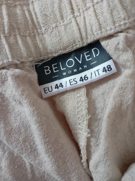 Ľanové nohavice 44, 44