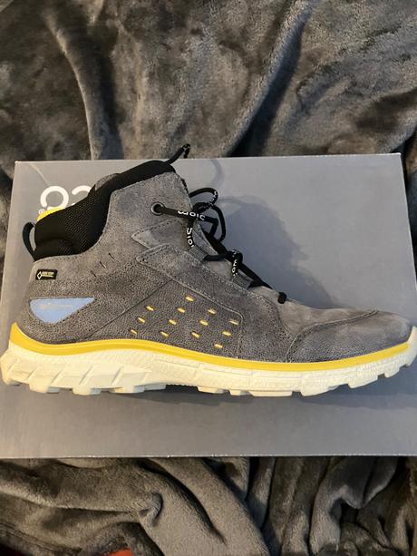 Goretex kožené členkové tenisky 38,5, ecco,38