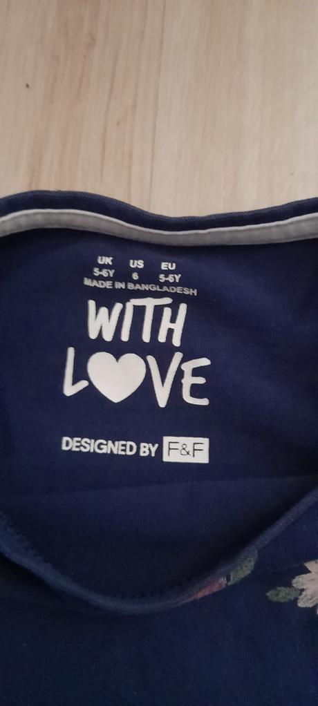 Tricko 122 na 5/6r dievca, f&f,122