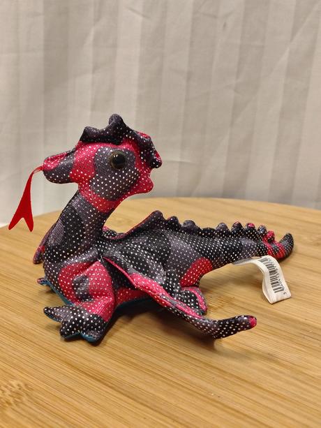 Antistresový drak sand animal, aswood, 18 cm, 