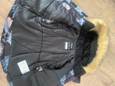 Reima predĺžená zimná bunda, parka 98/104, reima,98