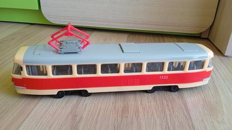 Hračky električka 2 ks,