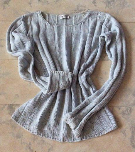 Bavlnený tenší pulóvrik, l