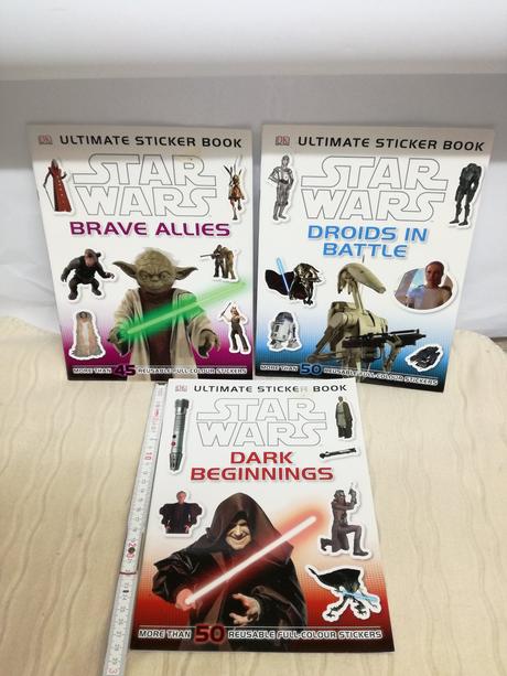 Star wars ultimate sticker book x3 sp20, 