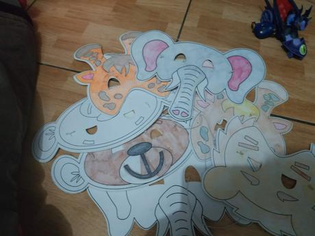 Škrabošky - masky na tvár, 