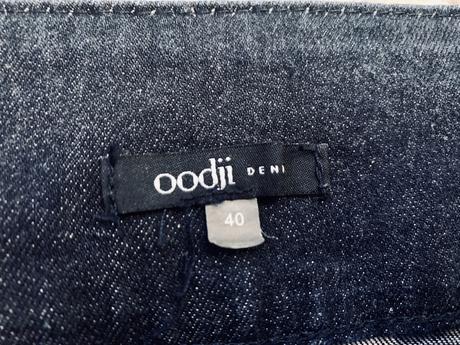 Džínsová minisukňa oodji 40, 40