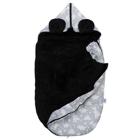 Zimný fleecový fusak dino,