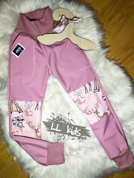 Softshellove nohavice, 86 - 128