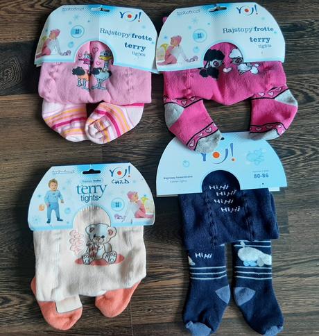 Detské frotté pančušky, 80 / 86 / 92 / 98