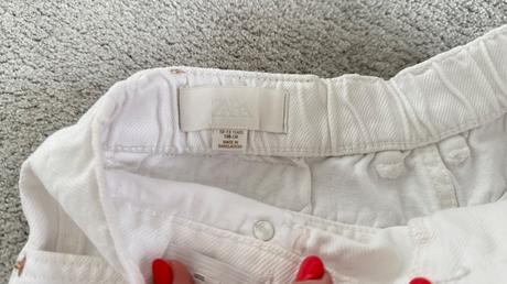 Denimové šortky s dierami zara 156cm, zara,152