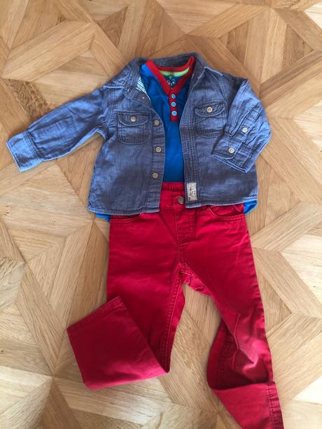 Rifľová košieľka, h&m,86