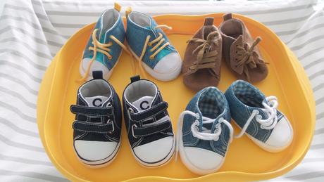 Tenisky v trendy farbach, 3-6 mesiacov, <17