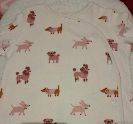 Nenosene zateplene pyžamko 62, c&a,62