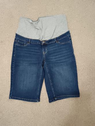 Tehotenské rifľové kraťasy, esmara,44