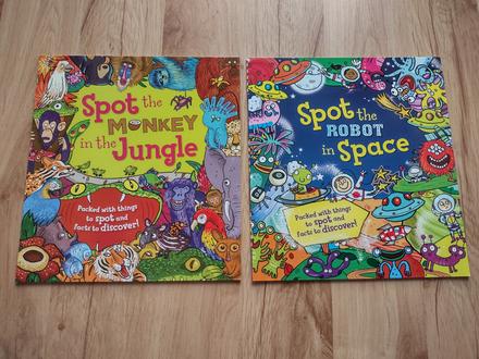 Vyhľadávacia kniha - roboti a džungľa,