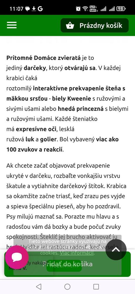 Pet puppy surprice interaktívny psík,