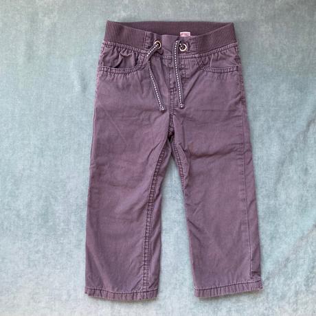 Zateplene nohavice, tmavomodre, lupilu,86